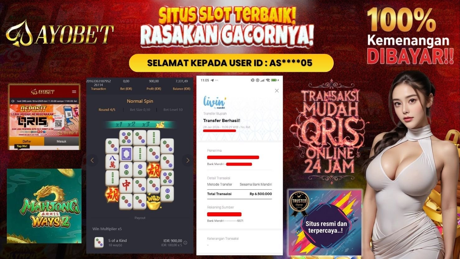 AYOBET JACKPOT SLOT MAHJONG WAYS 2